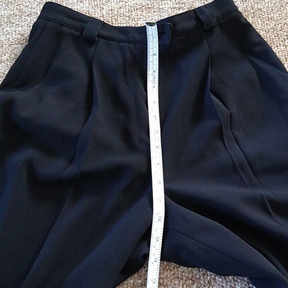 2/$30 - Black pleated dress pants - Size 6 - Picture 5 of 5